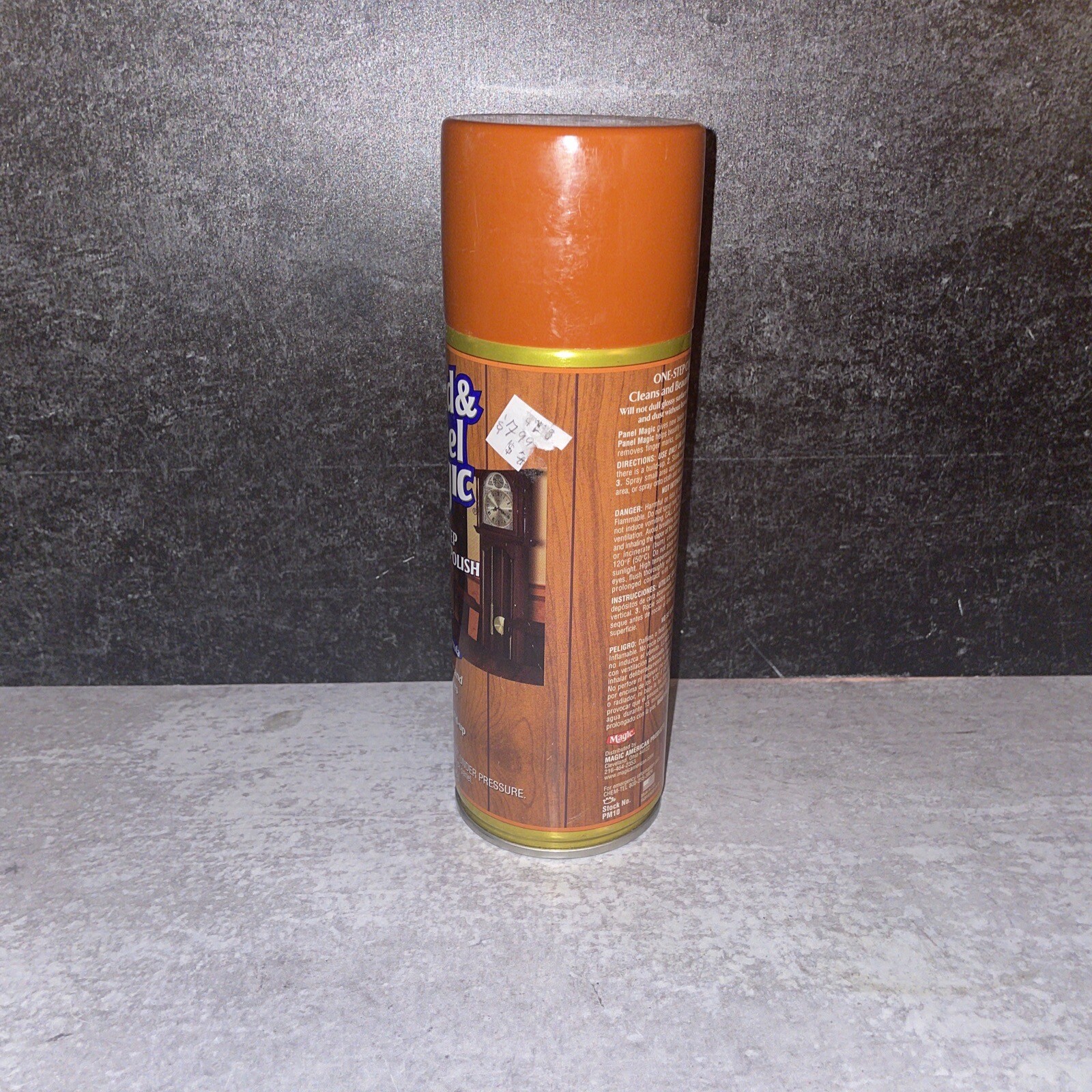 Wood & Panel Magic One Step Original formula Cleaner & Polish wood Wax Free 13oz