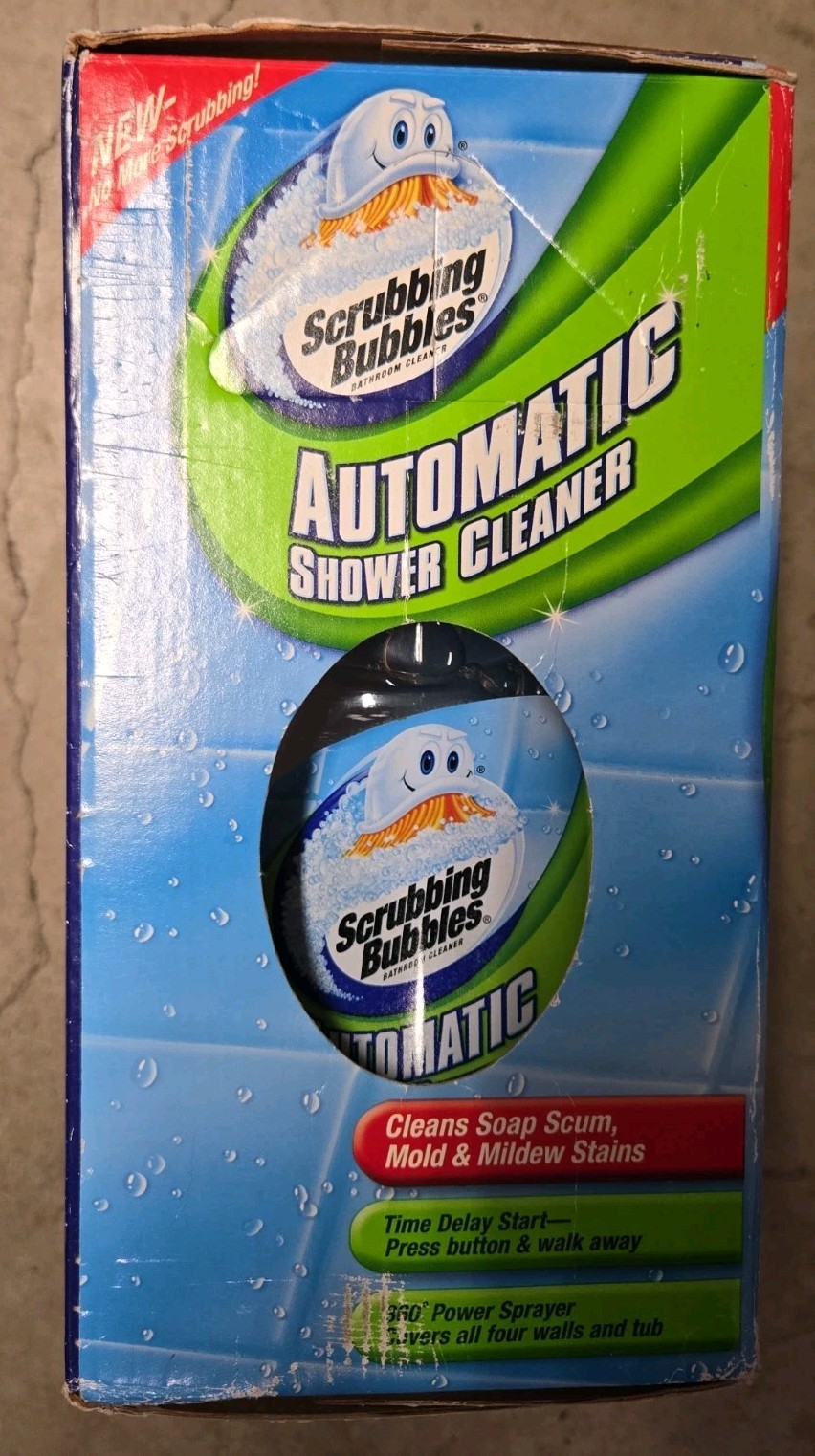 Scrubbing Bubbles AUTOMATIC BATHROOM SHOWER CLEANER Kit 2 Cleaning Solutions NEW