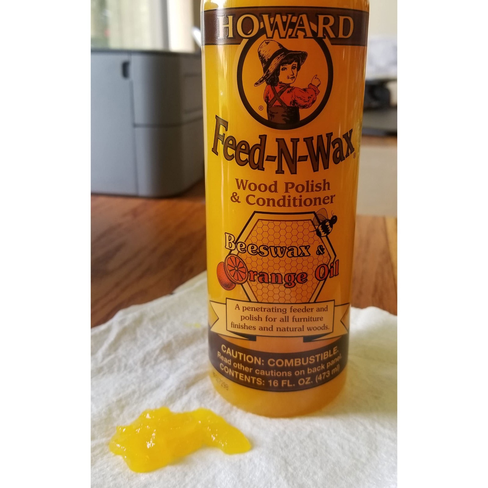 Reusable Water Mark Remover Cloth & Wood Polish Conditioner – Clean White Rings