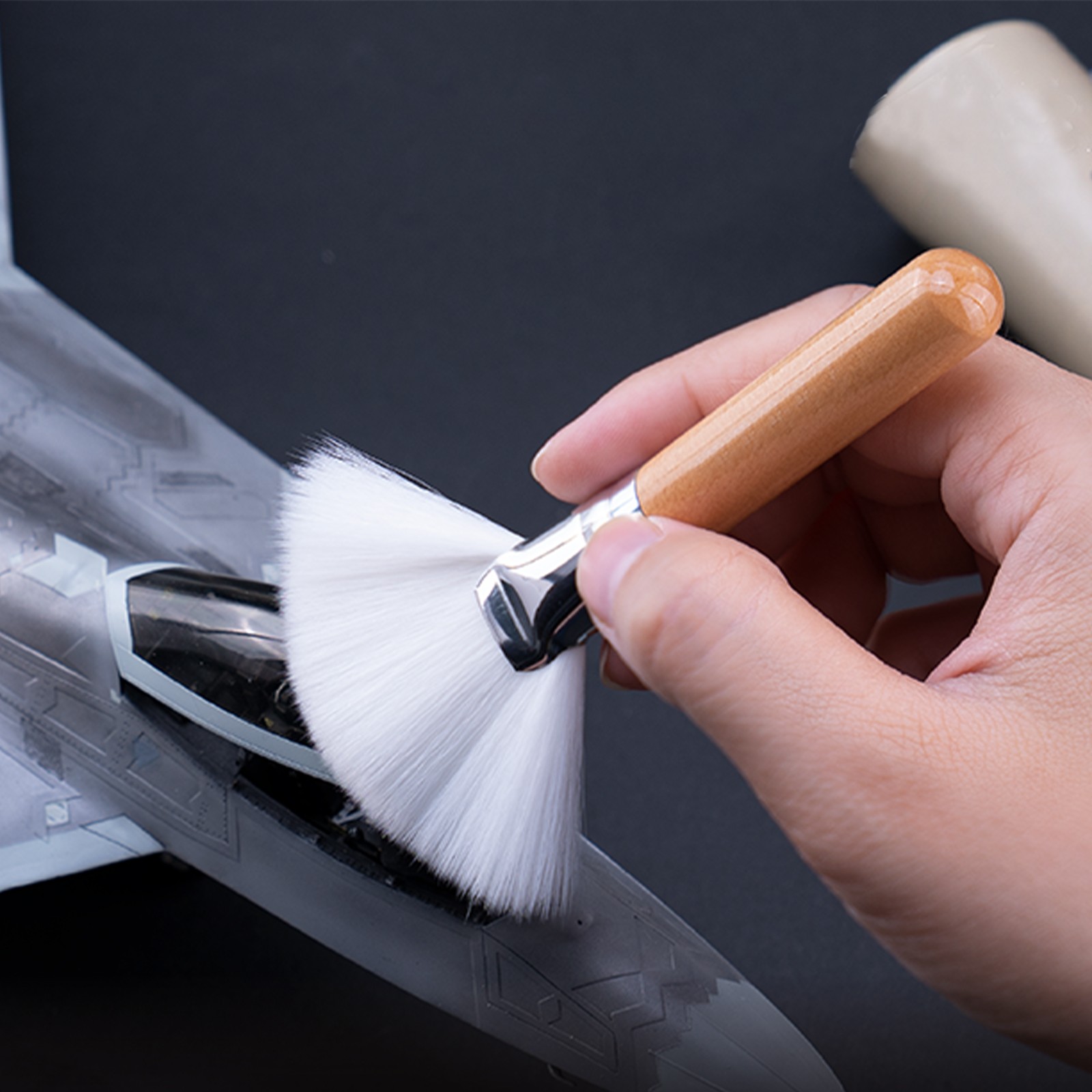 Model Dust Remover Cleaning Brush Removal Tool for Gundam/Military Hobby Build