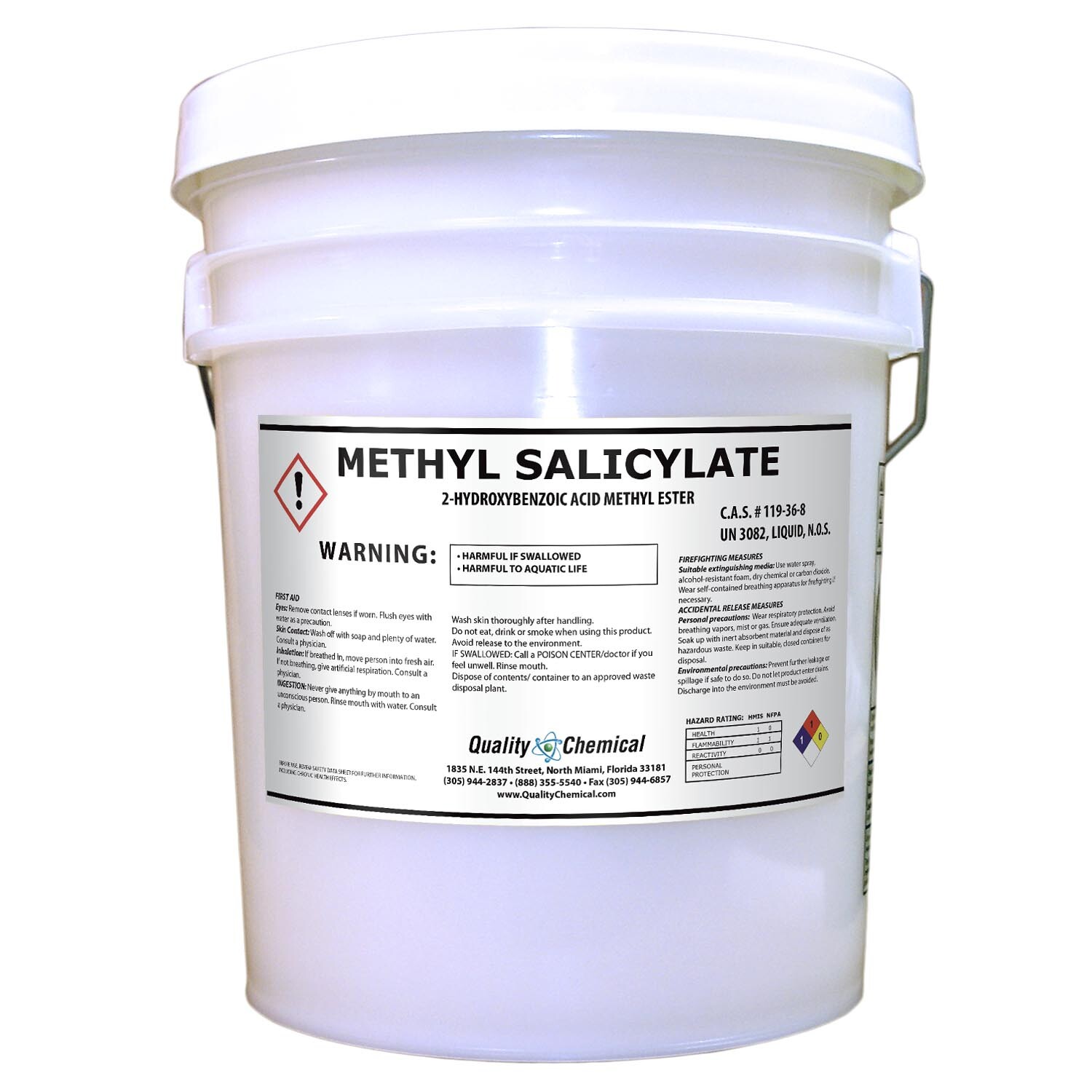 Methyl Salicylate / Tech Grade / 5 Gallon Pail
