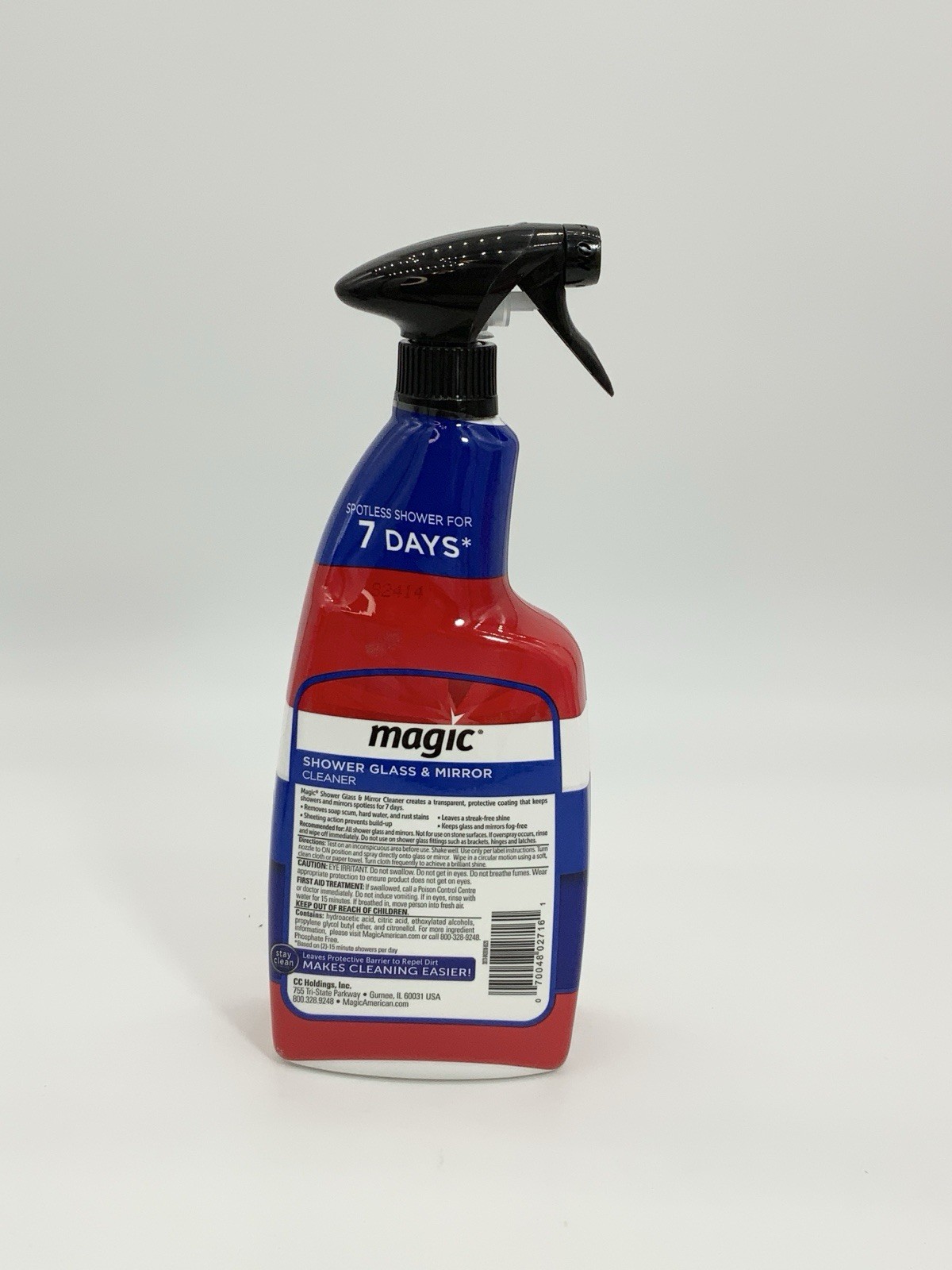 Magic Shower Glass & Mirror Glass Cleaning Spray Streak Free Shine – 2 Bottles