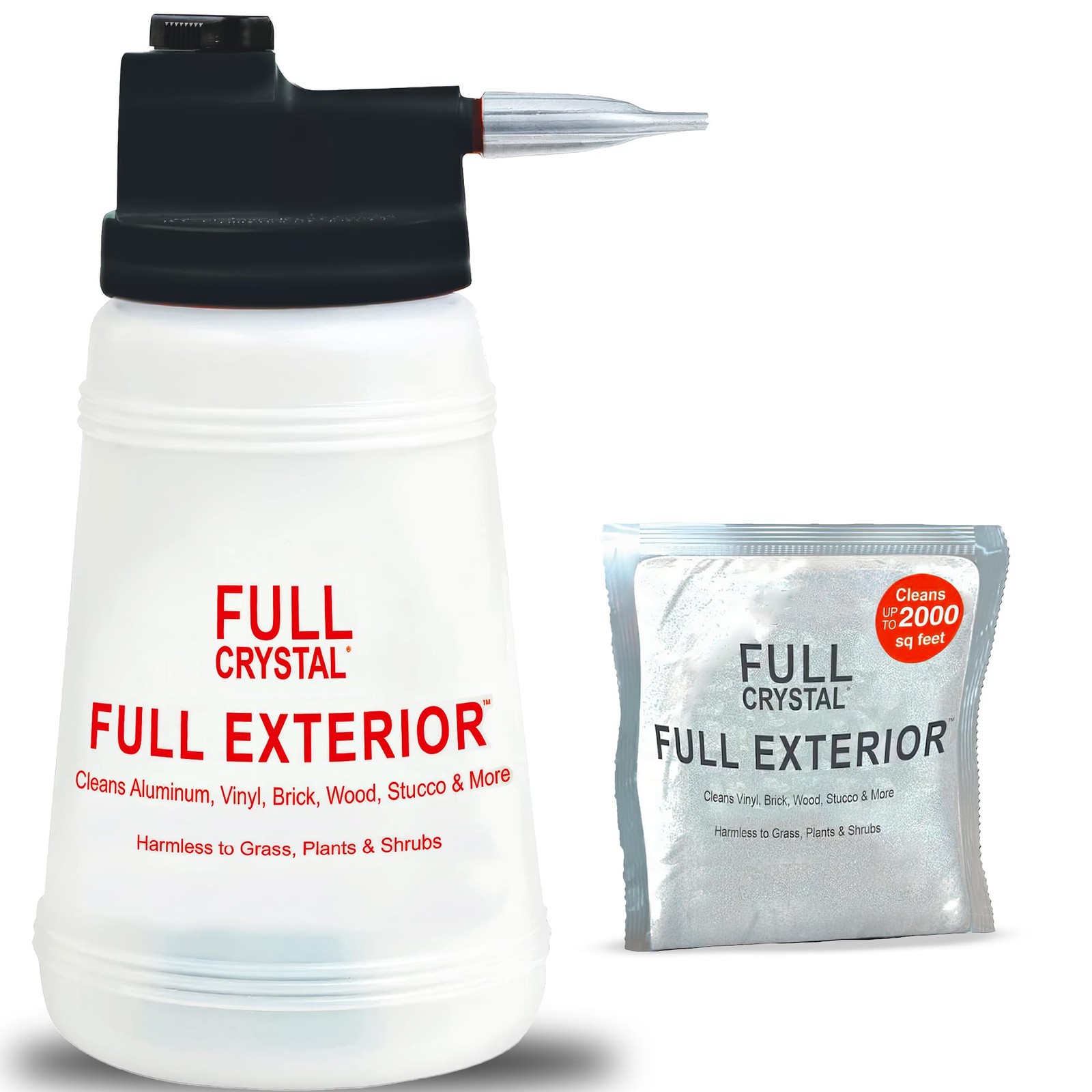 Full Exterior Kit – Bottle, Lid With Hose Attachment And One 4 Oz. Cry