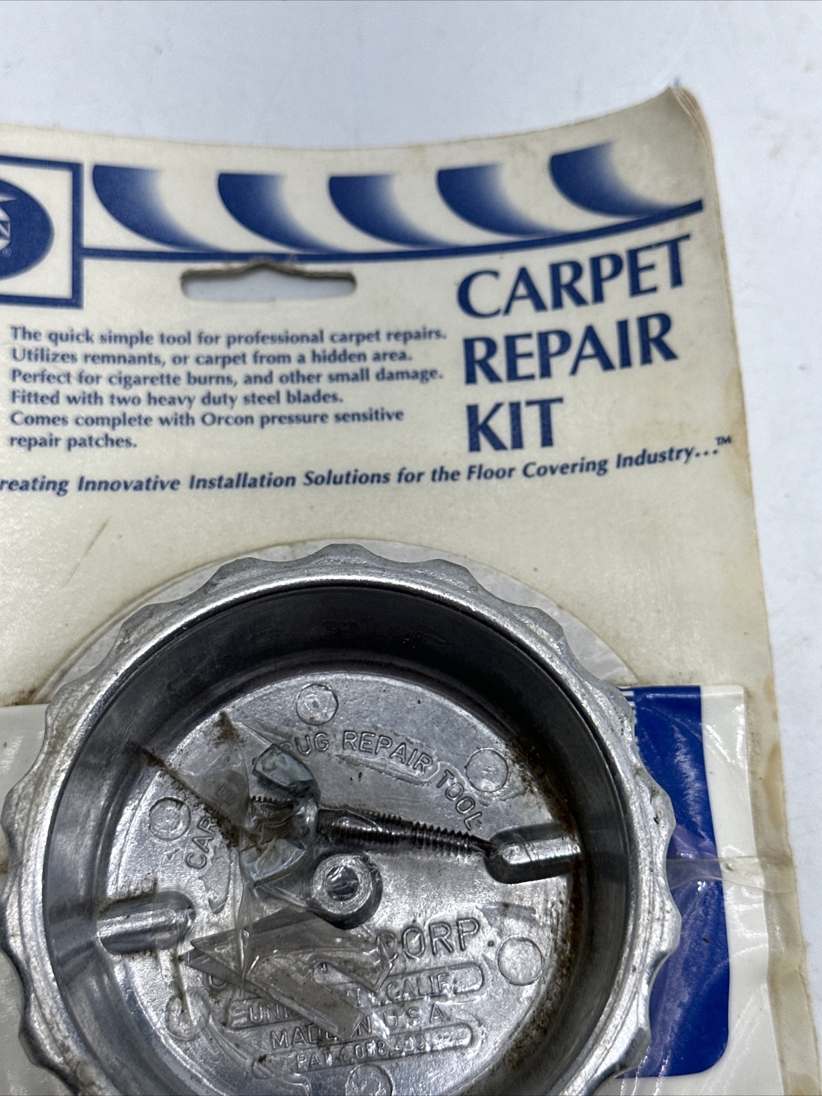 Orcon 3″ Diameter Professional Carpet Repair Kit 13067 with 6 Pressure Di… New