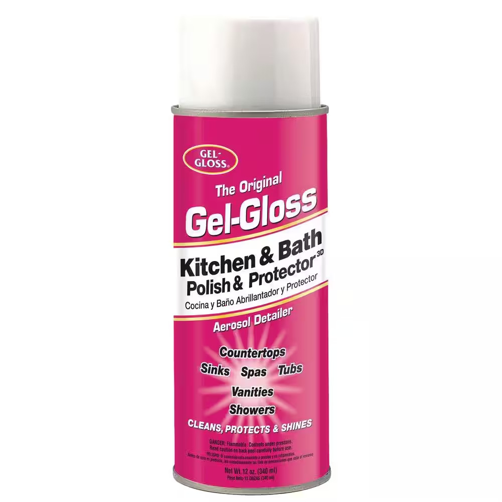 12 Oz. One Step Fiberglass Aerosol Cleaner, Protector and Polish