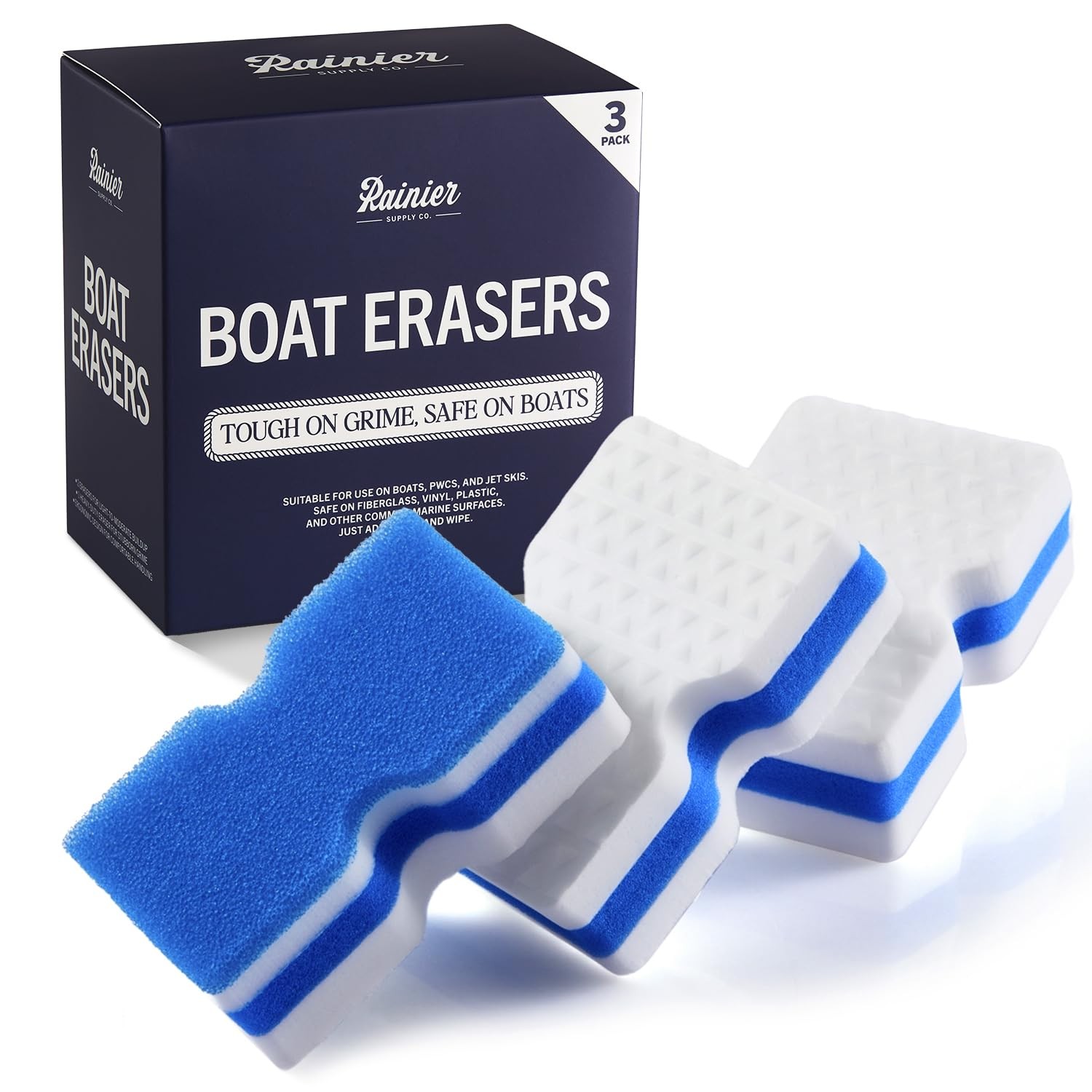 Boat Scuff Eraser Magic Boat Eraser Cleaner for Seats Hulls Marine Cleaning Pad