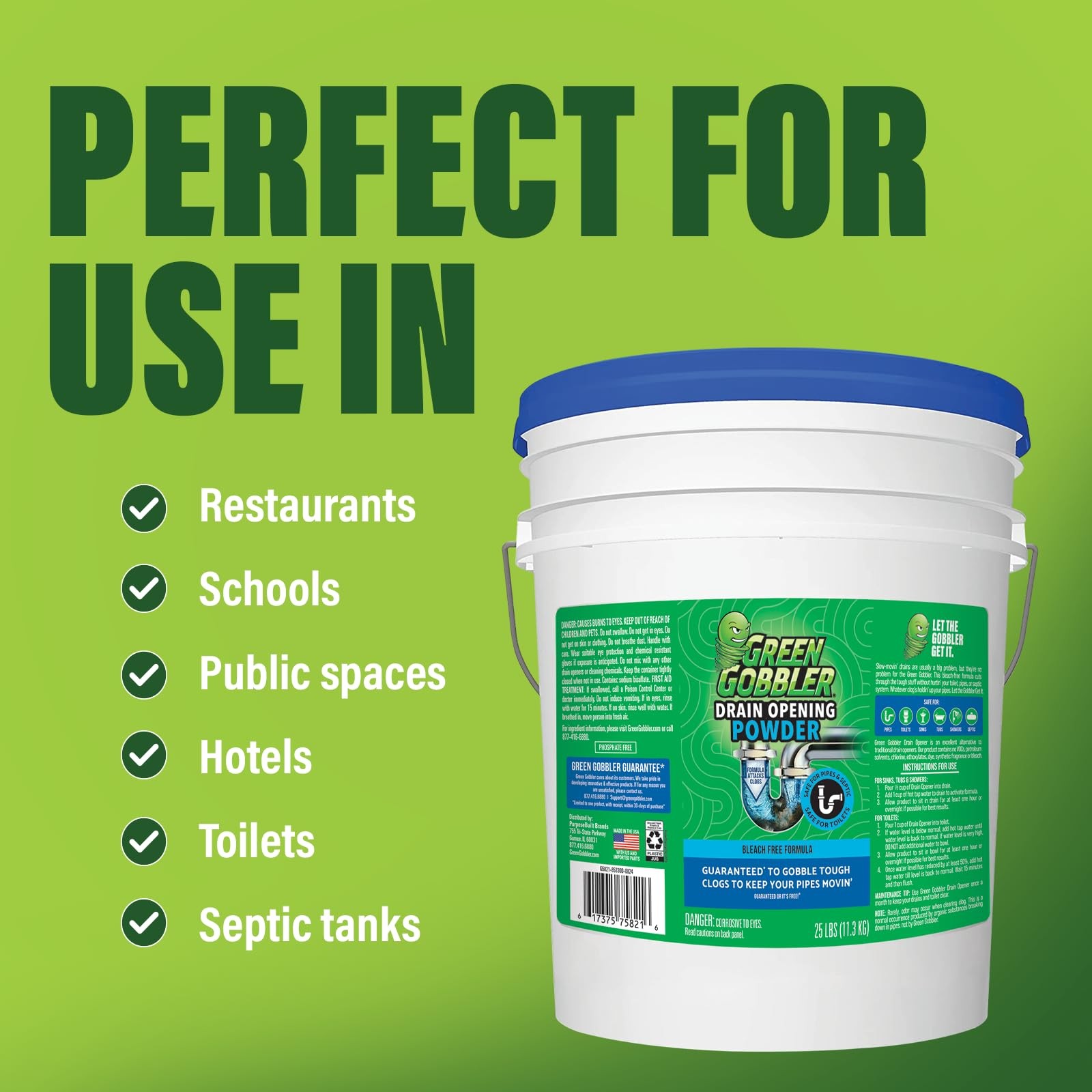 Best Eco Friendly Drain Line Cleaner | Main Drain Lines | Sink and Floor Pip…