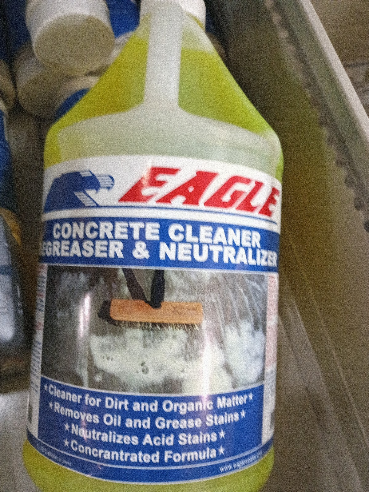 1 Gal. Cleaner Degreaser and Neutralizer for Concrete in 4:1 Concentrate, 1040