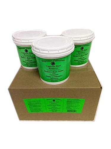 Effective Rust Remover for Concrete – 3 Gallon Case, Fast-Acting Formula