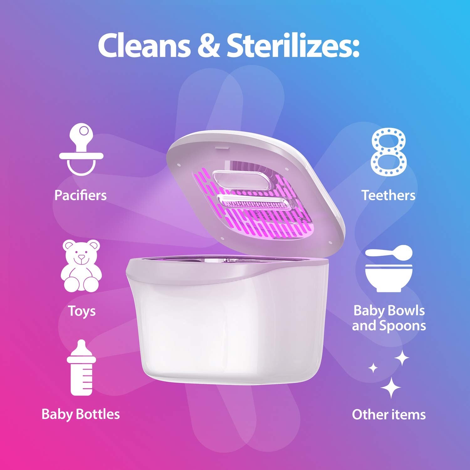 New UV light sanitizer box/ baby bottle sanitizer