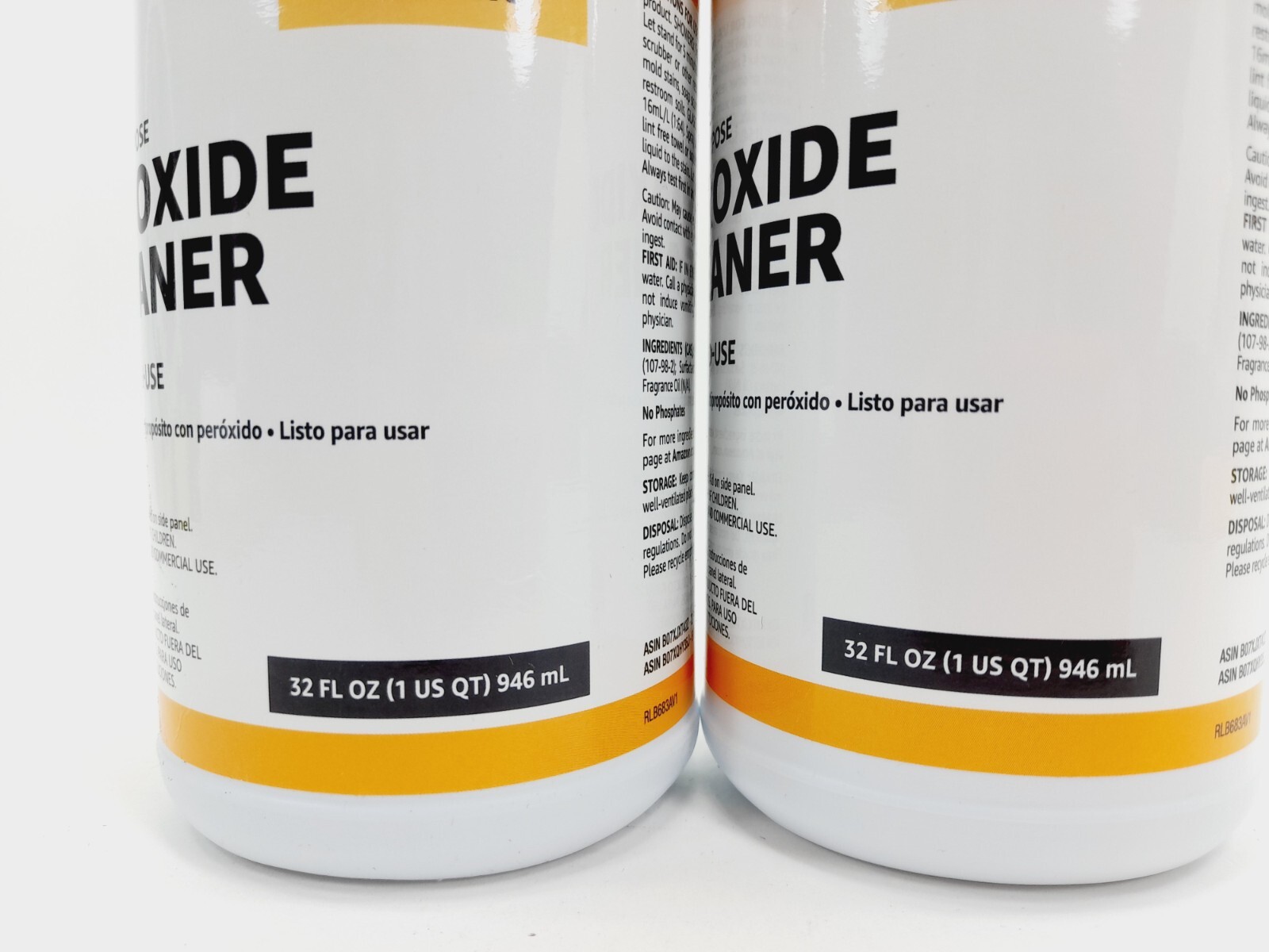 2 Amazon Commercial Multi-Purpose Peroxide Cleaner 32 FL OZ Each – Free Shipping