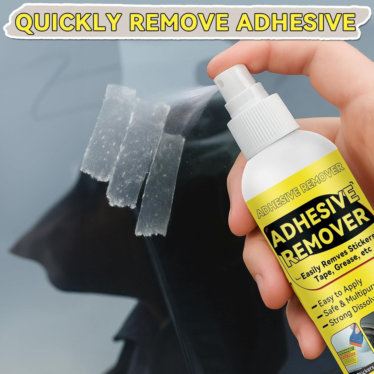 Adhesive Remover, Multipurpose Sticker and Label Cleaner, Surface-Safe Glue R…