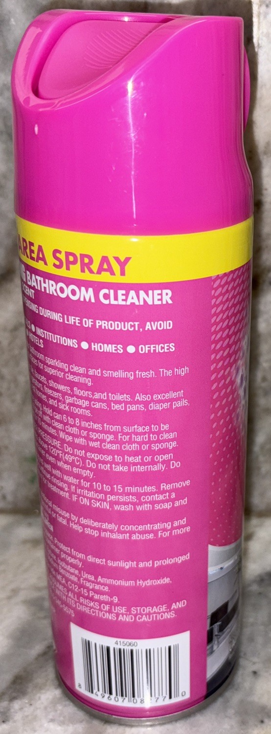 Homebright Power Foaming Bathroom Cleaner 10oz Pink Grapefruit Scent-NEW-SHIP24H