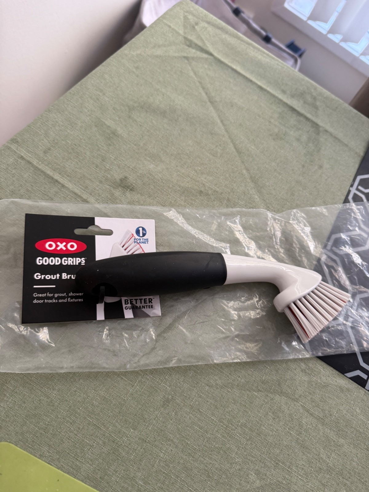 Grout brush