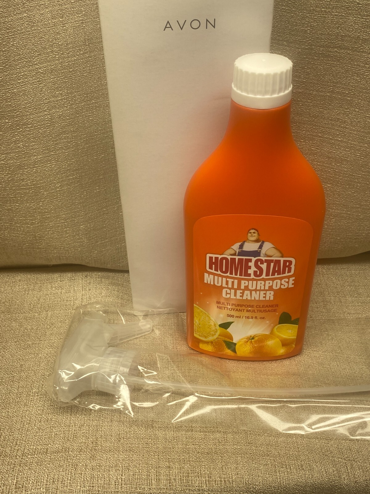Avon Homestar Multi-Purpose Cleaner – Orange- NEW In Package – 16.9 Oz.
