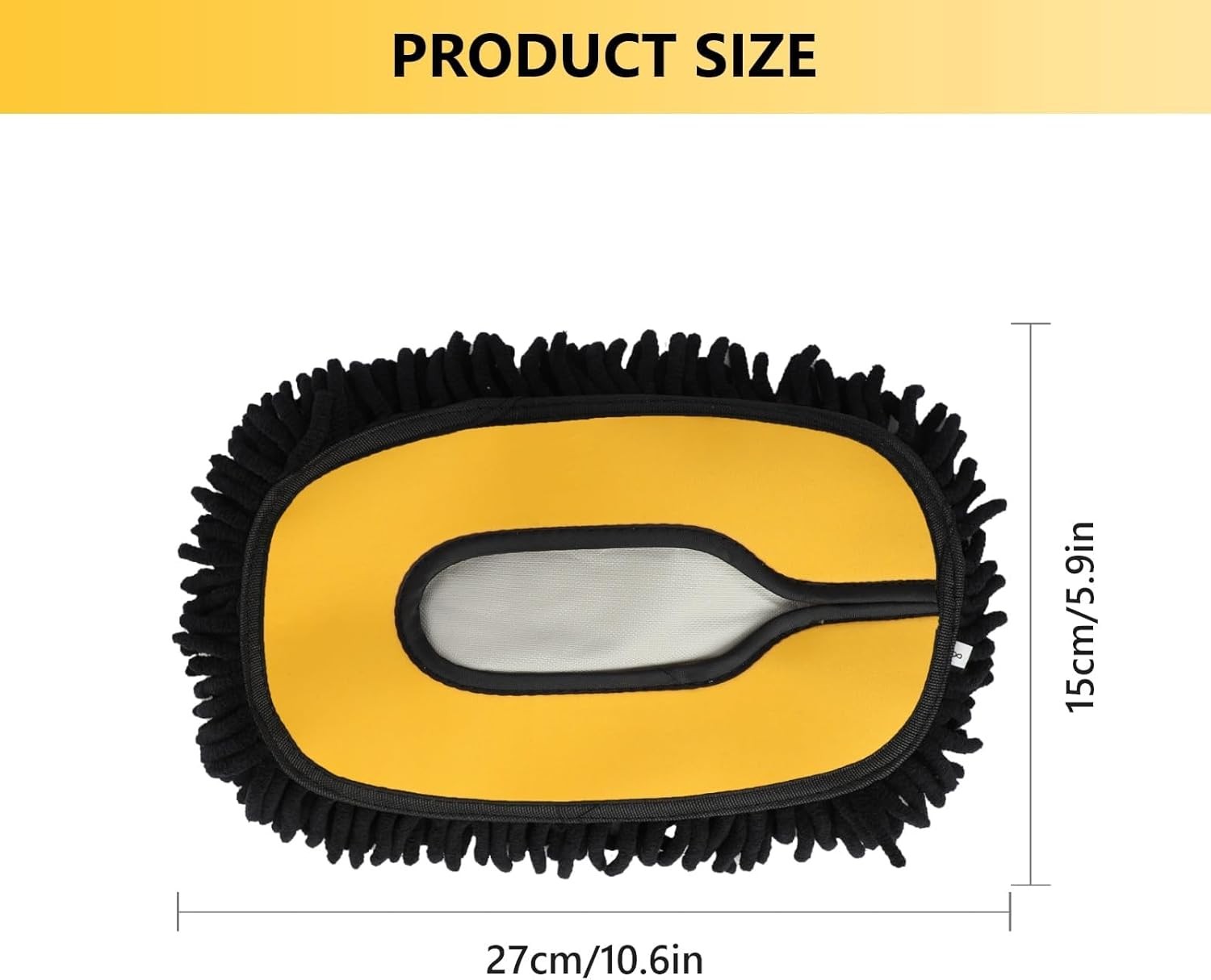 15° Curved Car Wash Brush with 43″ Telescopic Handle