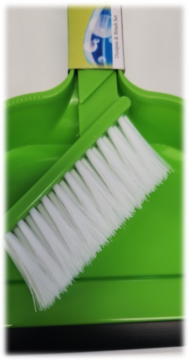 Set of 3 Mini Dustpans W/Brush Desktop Small Dust Pan Home Dustpan Dorm Desk Toy