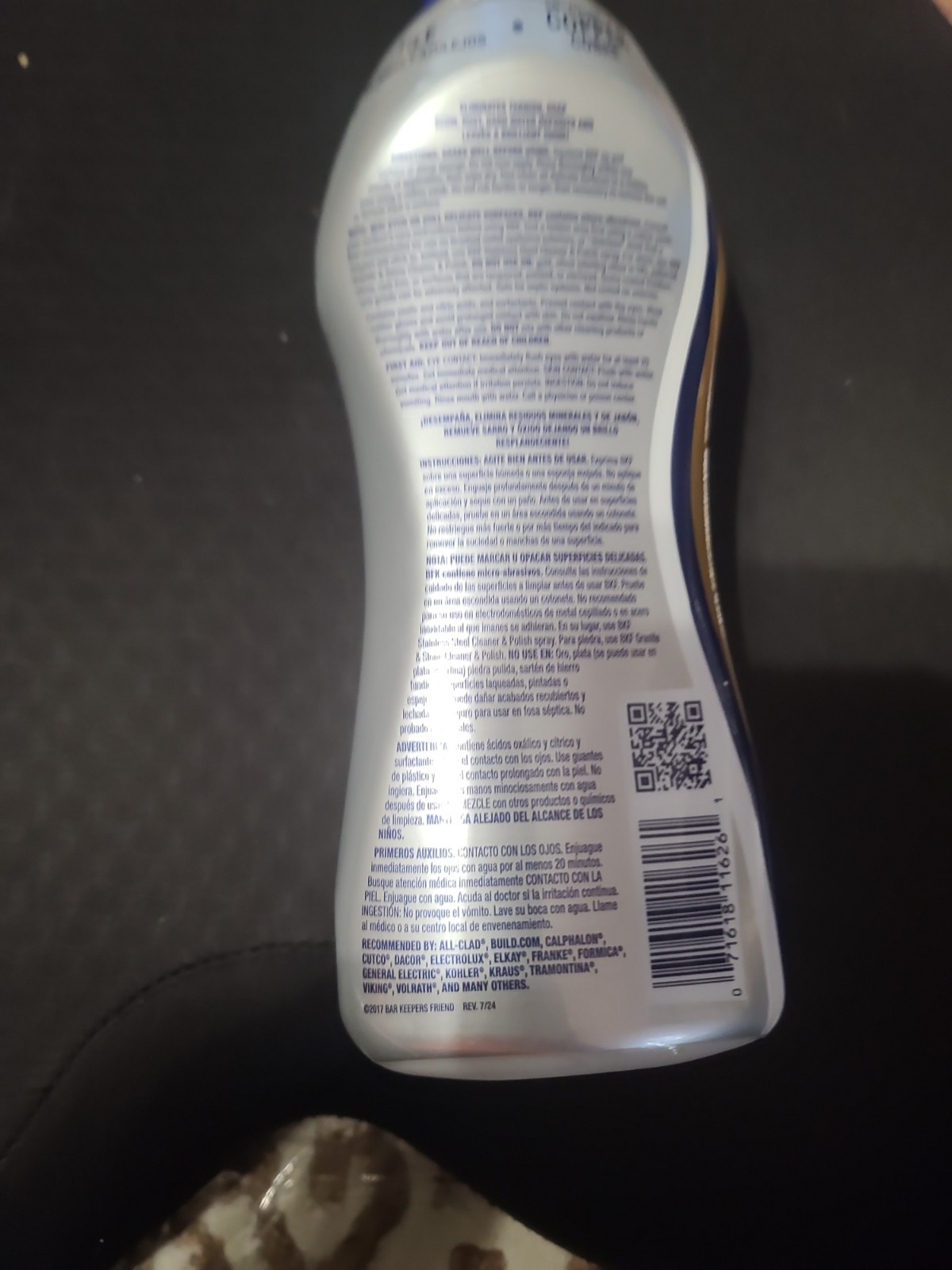 Bar Keepers Friend Soft Cleaner Premixed Formula, Citrus, 26 Ounce