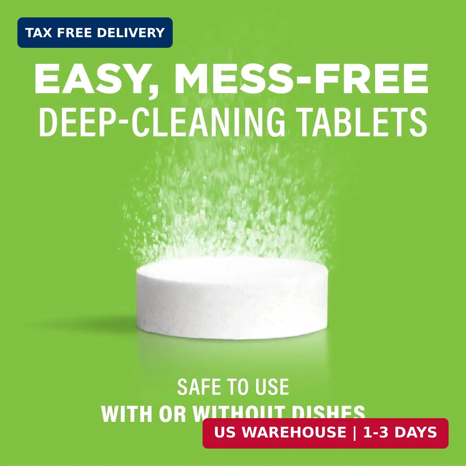 Affresh Washing Machine Cleaner, For Whirlpool, Maytag & Amana, – 6 Tablets