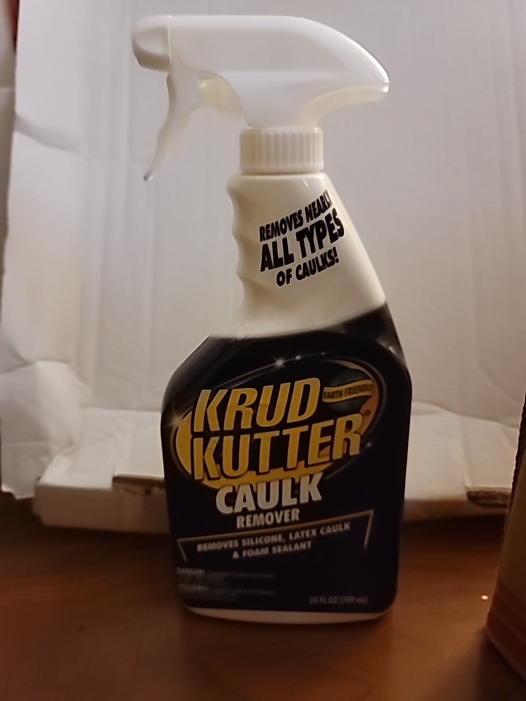 Krud Kutter Caulk Remover Spray, 24 Fl.Oz. Remove Silicon, Latex & Foam Sealant