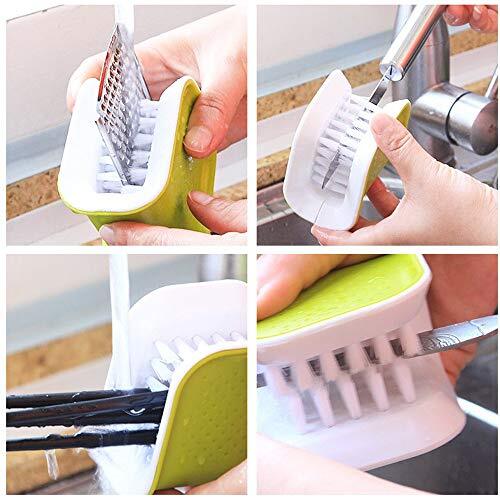 Blade Brush Knife & Cutlery Cleaner Brush Kitchen Washing Chopsticks Fork Brush