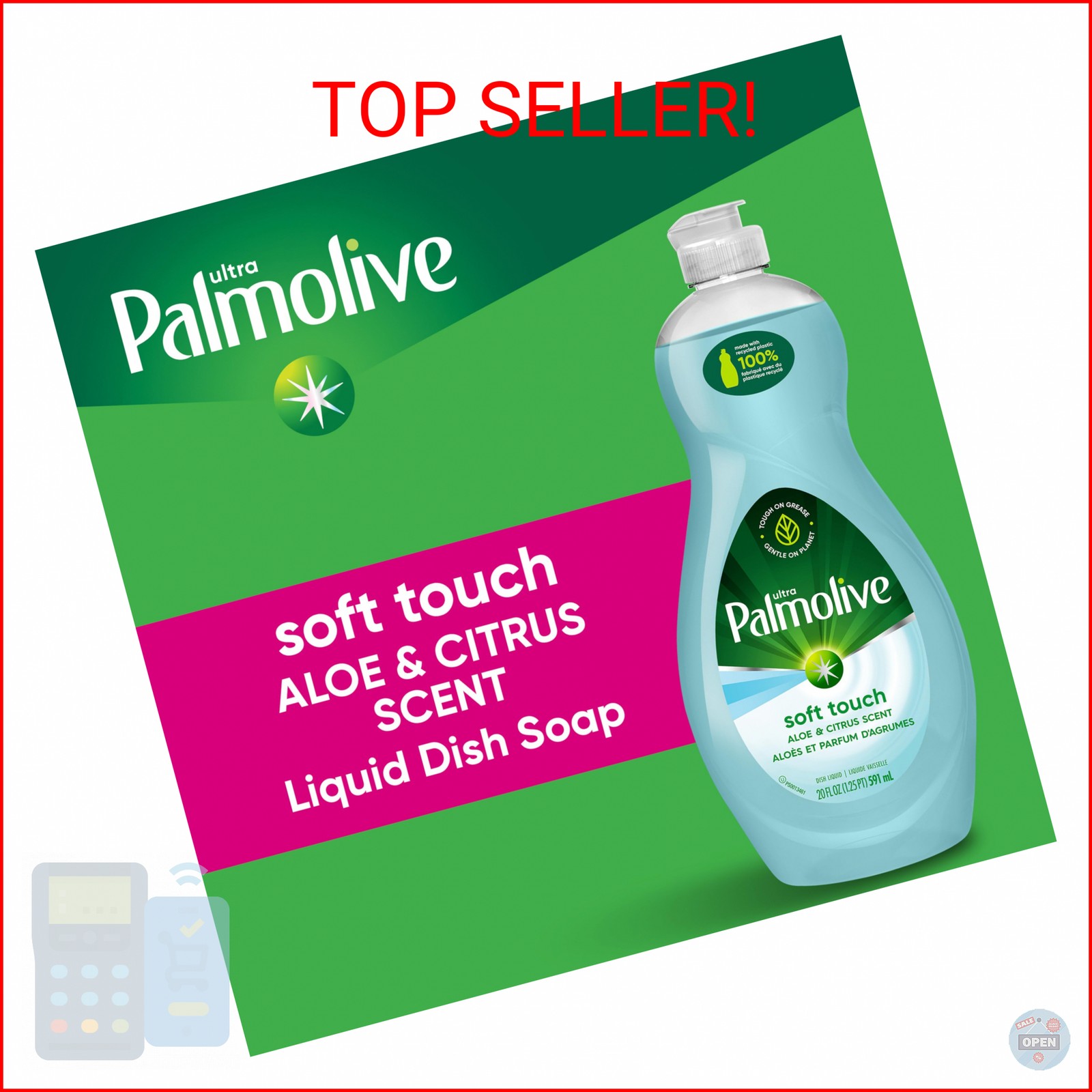 Palmolive Ultra Dish Liquid, 20 Fl Oz (Pack of 1) (Packaging may Vary)