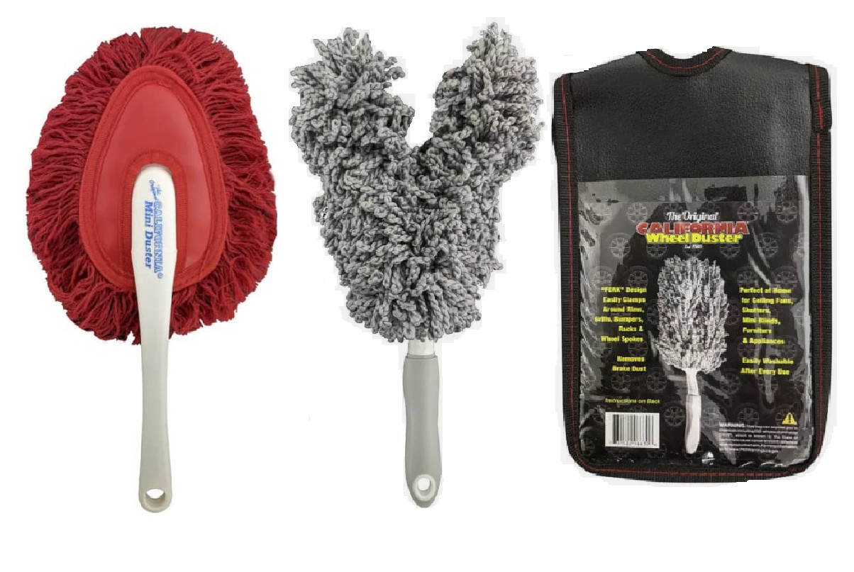California Mini Car Duster + Wheel Duster