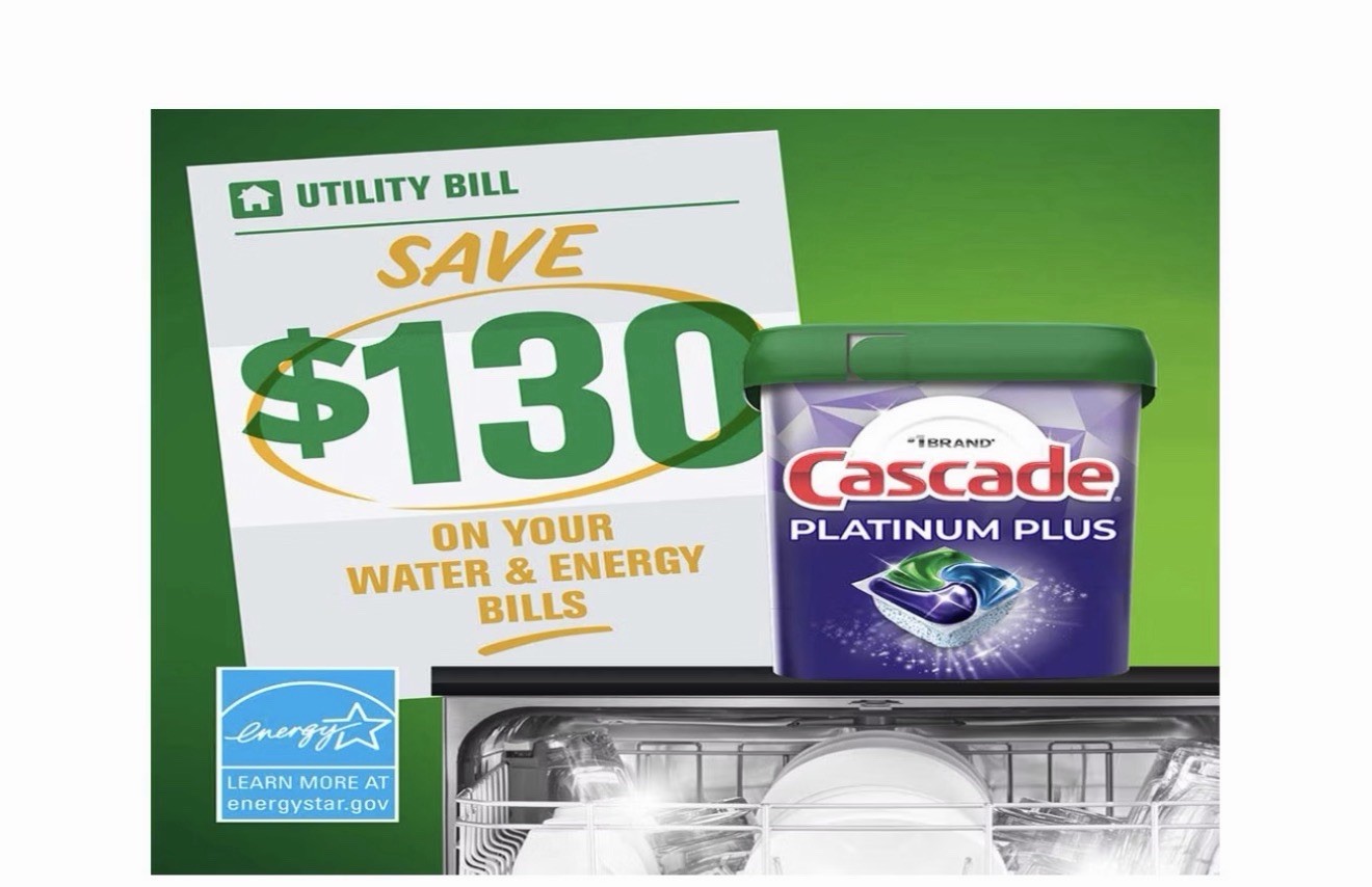 Cascade Platinum Plus Dishwasher Detergent Pods Fresh Scent 2 Count