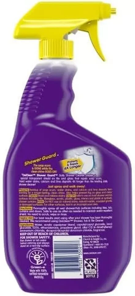 Oxiclean Shower Guard Daily Cleaner 30 Oz – Stain Protection & Repellent – Bathr