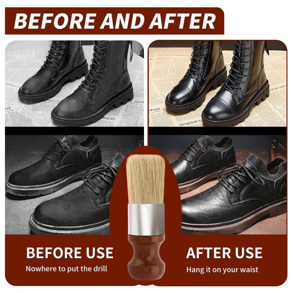 Furniture Salve Brush for Leather Wood Restoration Care Polish Wooden