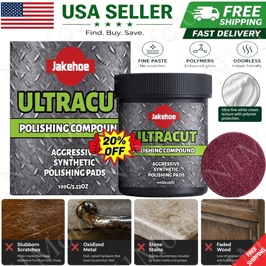 200G Surface Restoration Polish With Pad, 2026 New Ultracut Polishing Compound