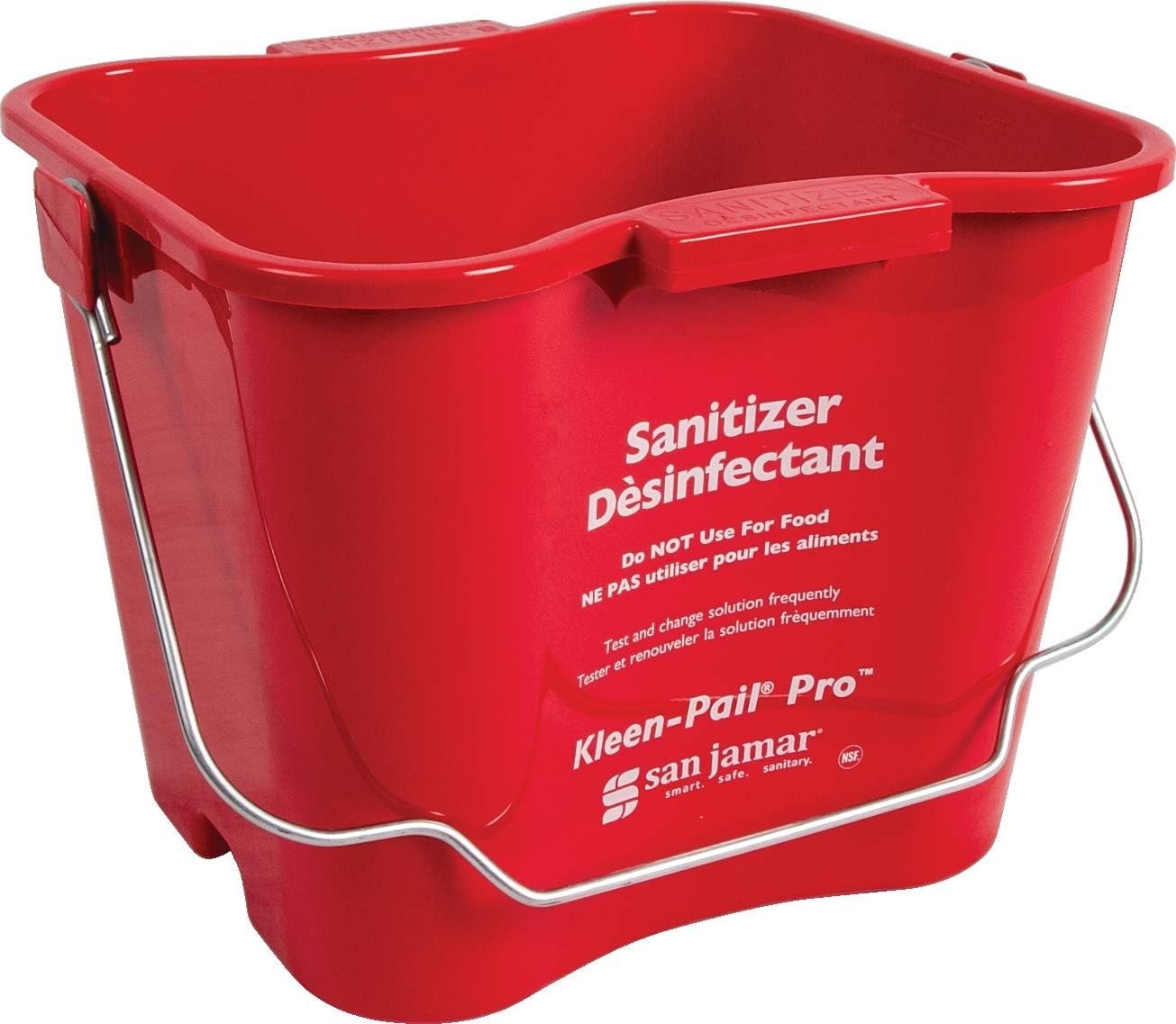 Kleen-Pail Pro 6 Qt Heavy-Duty Cleaning Bucket – HACCP Compliant & Color-Coded