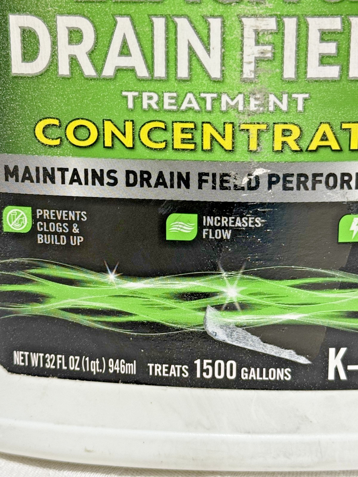 Roebic K-570-Q Biodegradable Leach and Drain Field Treatment Concentrate