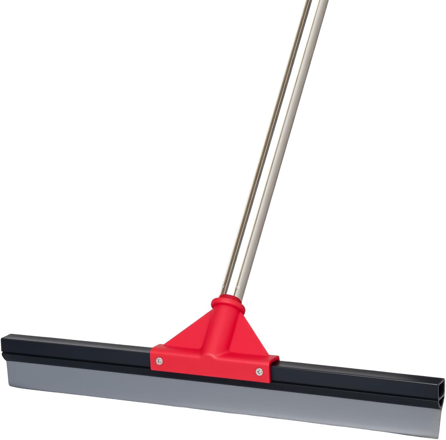 17″ Heavy Duty Floor Squeegee with 40.8 Inch Long Handle, Suitable for Bathroom