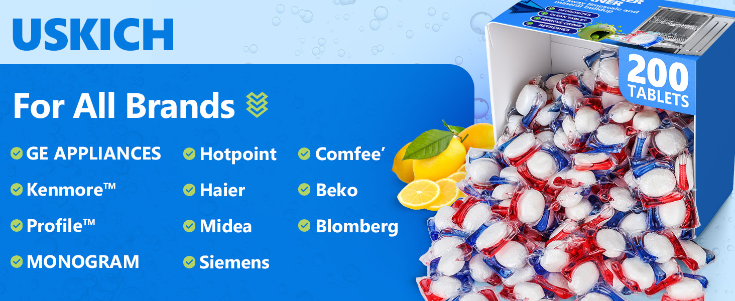32 Count Dishwasher Pods, No Pre-Rinse Dishwasher Detergent Soap On Stain and
