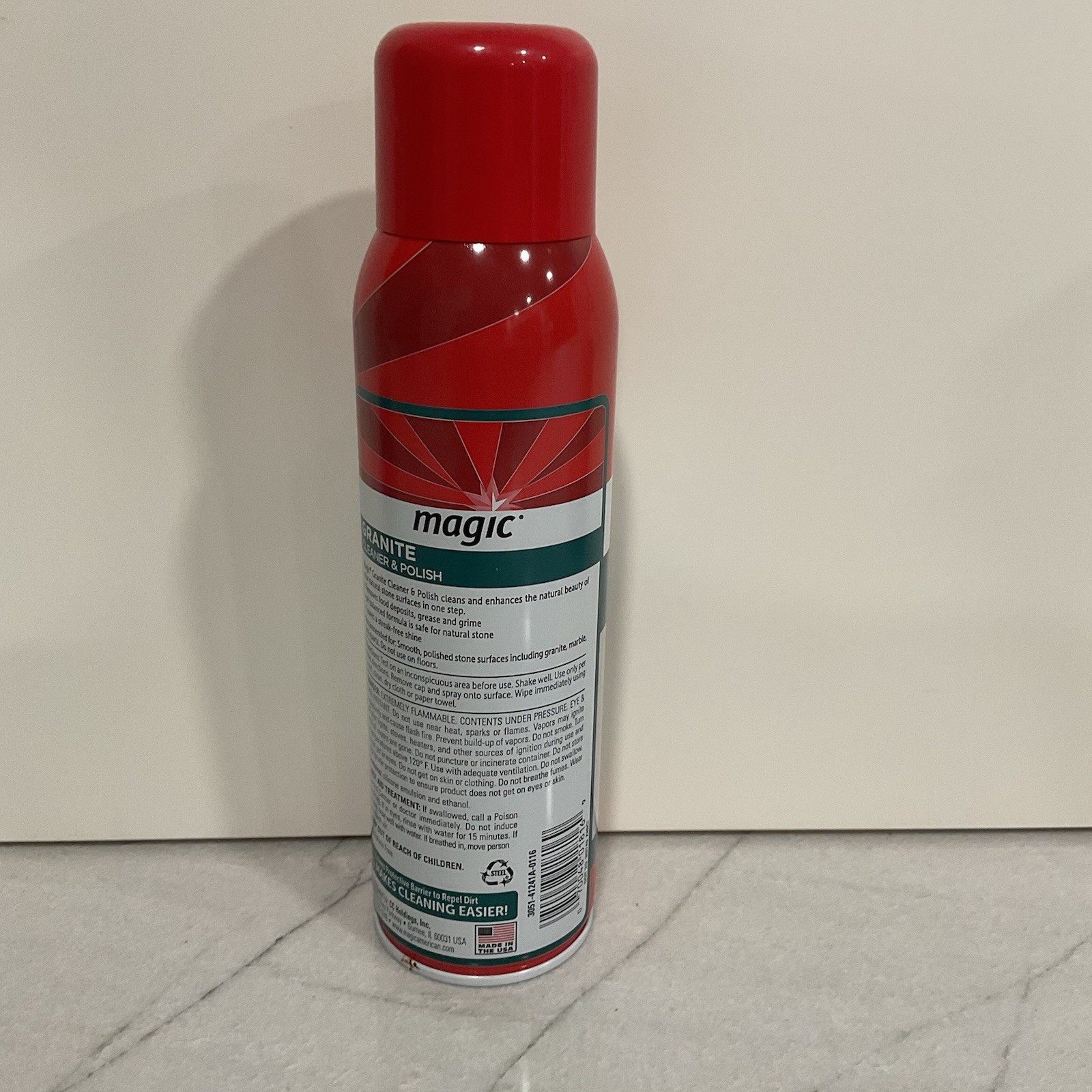 Magic Granite Cleaner & Polish Aerosol 17 oz Discontinued NEW