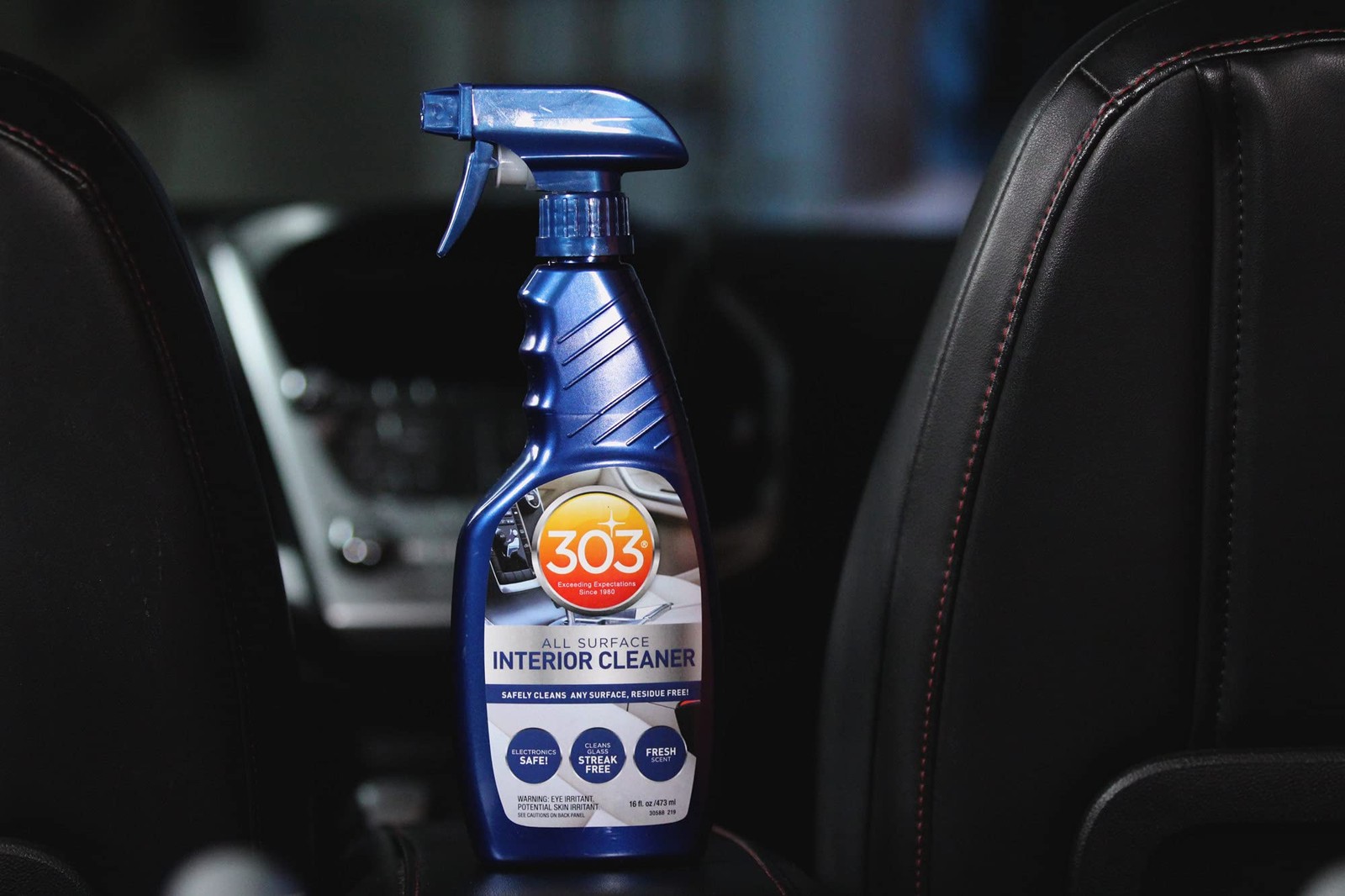 “ResidueFree Interior Cleaner for Touch Screens, Glass, and All Surfaces, 16