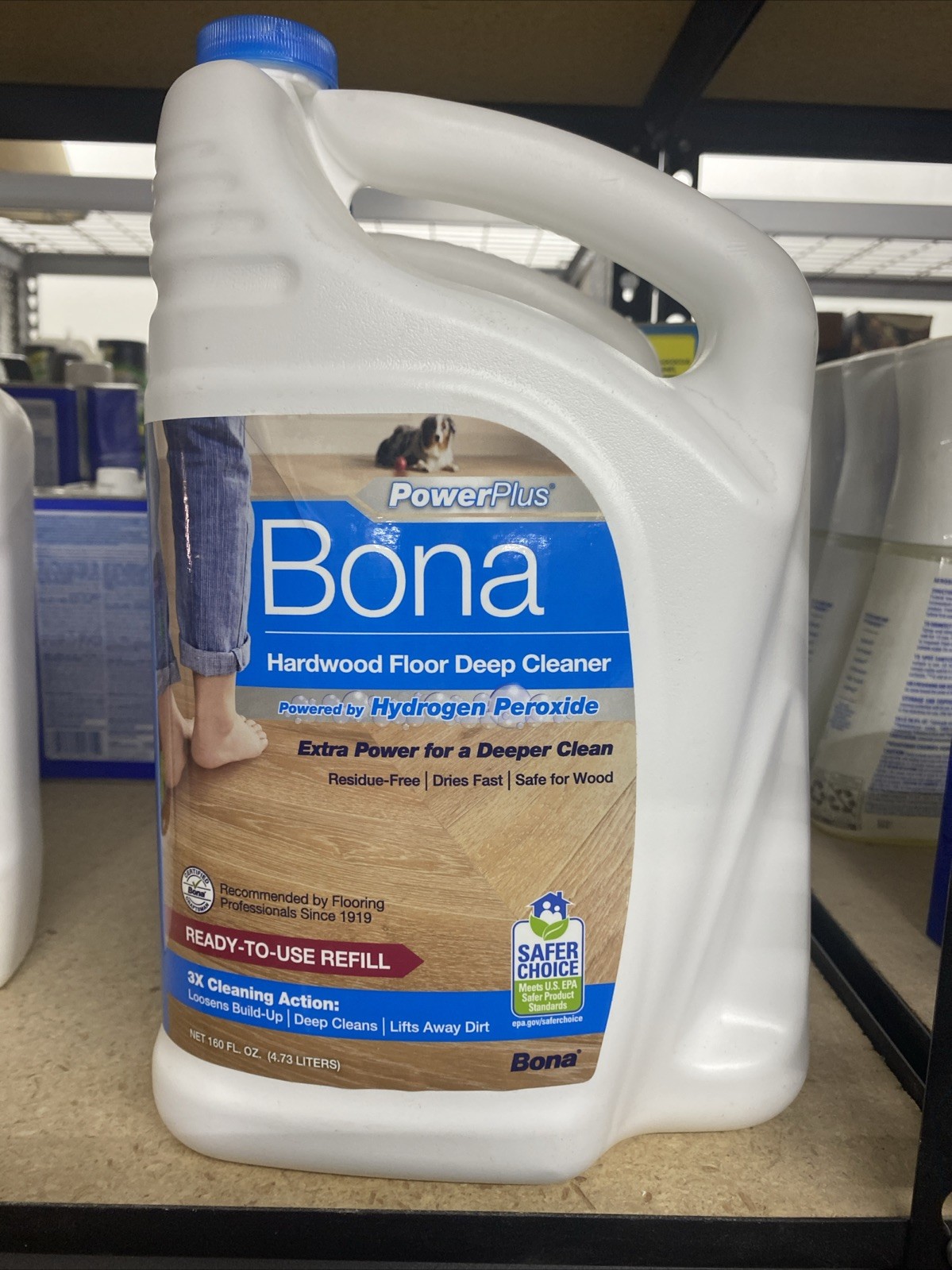 Bona Hardwood Floor Cleaner hydrogen peroxide 3x action, 160 Fl Oz New