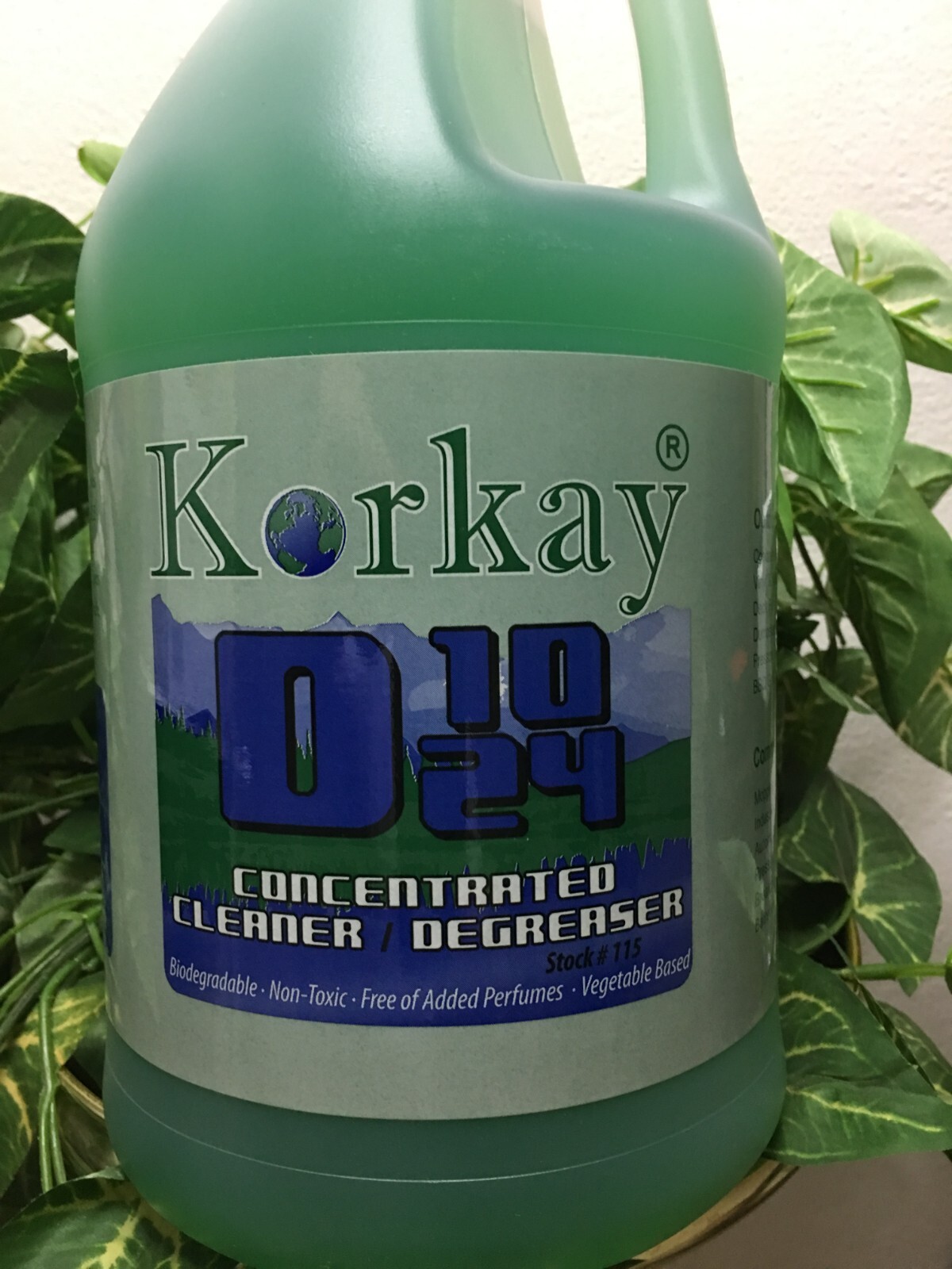 korkay D-1024 concentrated liquid cleaner degreaser 1-gallon