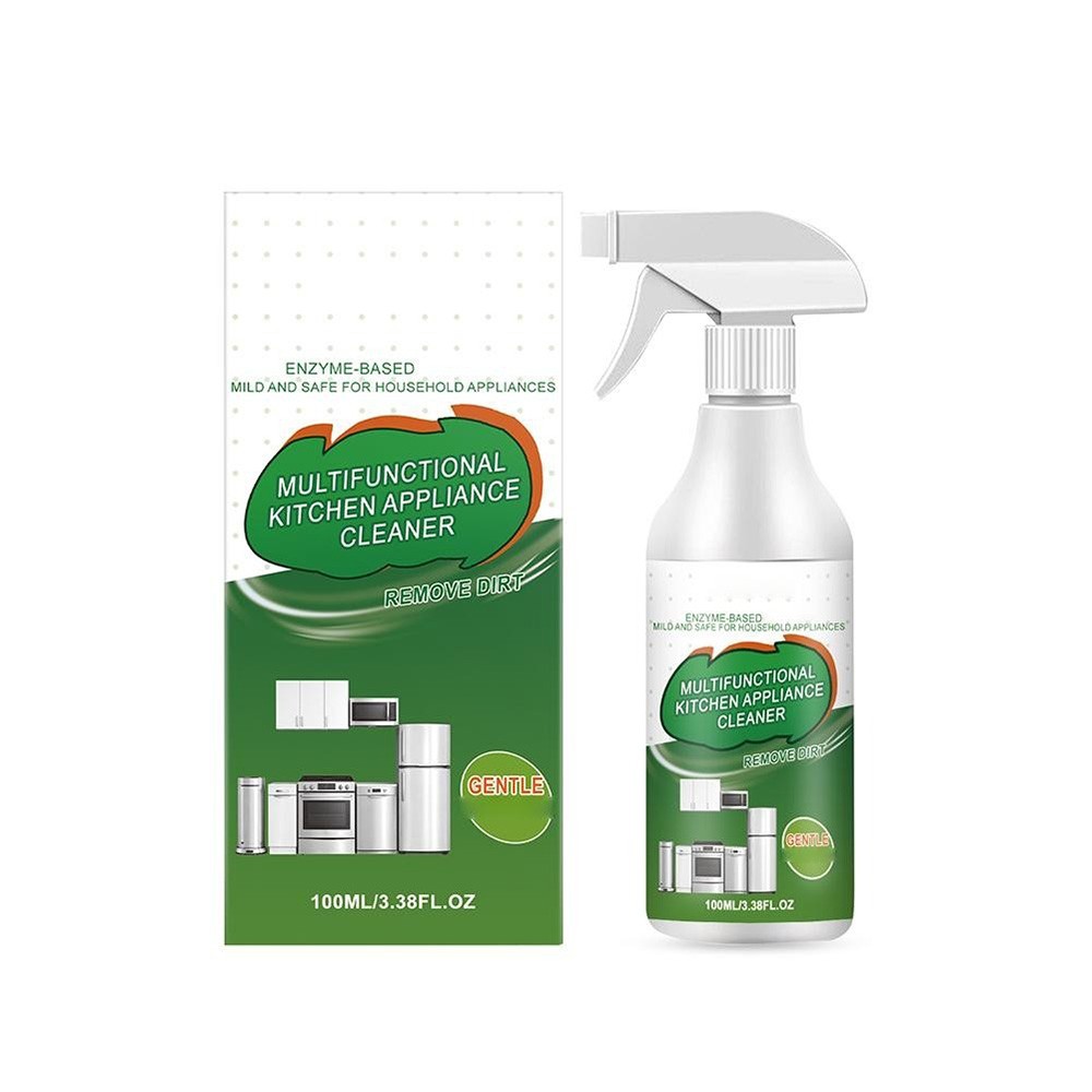Multifunctional Kitchen Appliance Cleaner, Heavy Oil Stain Remover Cleaner Spray