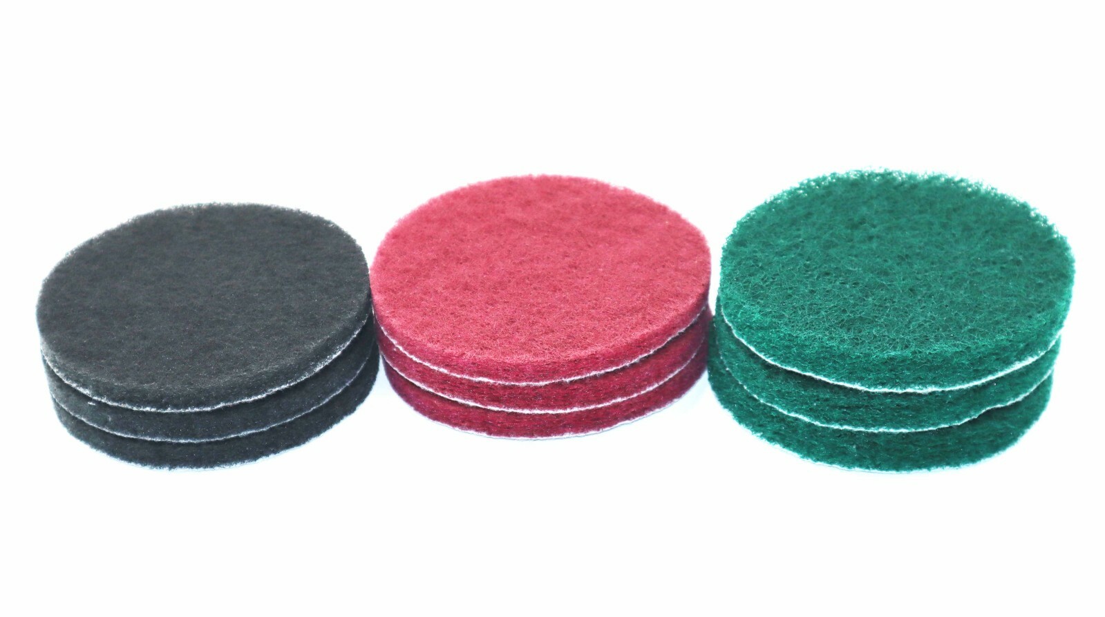 9pc Drill Brush Replacement Scour Pads 4″ for Tub & Tile Power Scrubber Driver