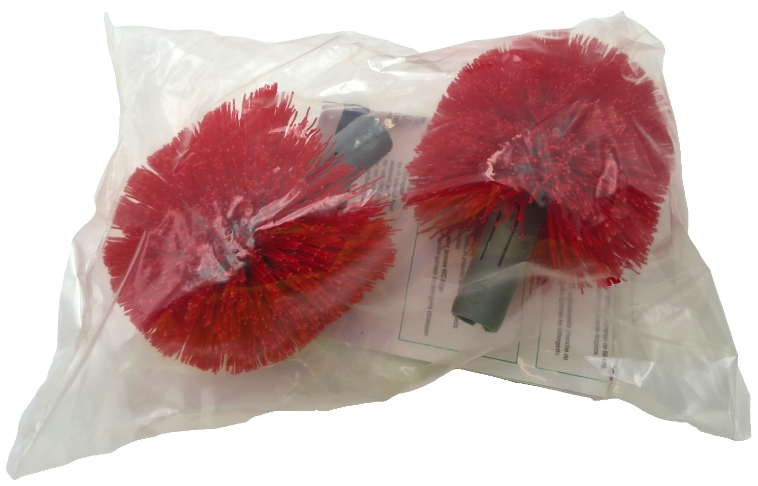 Unger Ergo Toilet Bowl Brush System Replacement Heads 2 Pack Janitorial NEW