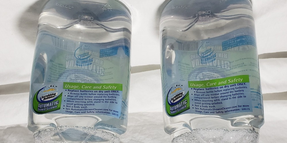2 Scrubbing Bubbles Automatic Shower Cleaner Refill ORIGINAL Scent 34 fl oz New
