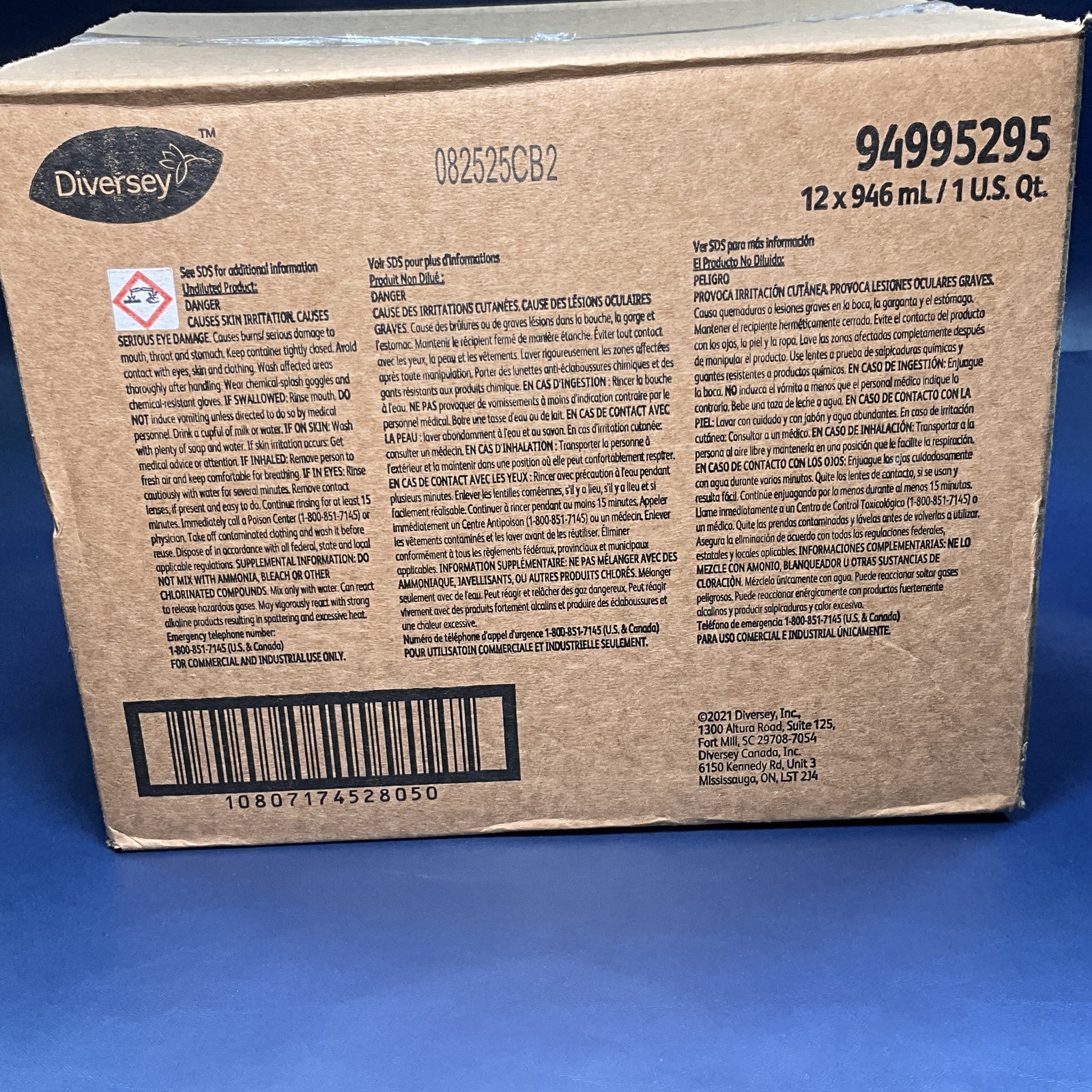 Emerel All-Purpose Cleaner, Fresh Scent, 32 Oz, 12 Count Carton, Multi-Surface