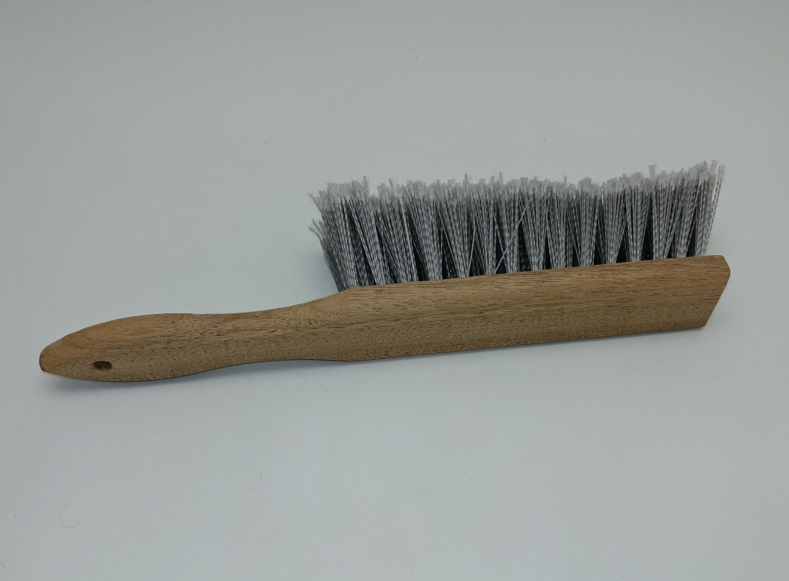 2x 7″ Bench Hand Brushes Shop Workshop Dust Car Home 14″ Overall Wood Handle
