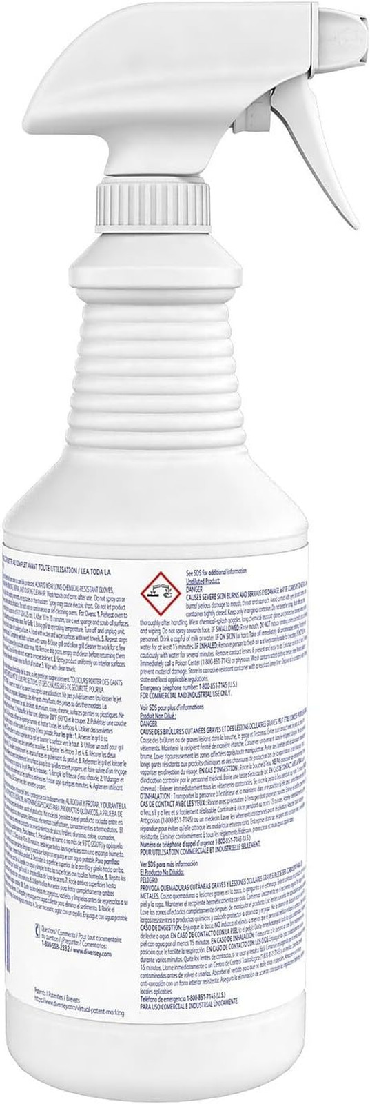 948049 SUMA Oven and Grill Cleaner, Heavy Duty Removes Baked on Grease and Carbo