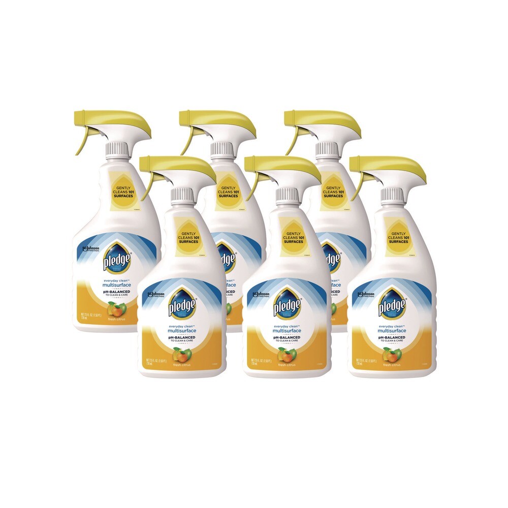 Pledge 336283 Everyday Clean Multisurface Cleaner – Clean Citrus Scent 6/CT New
