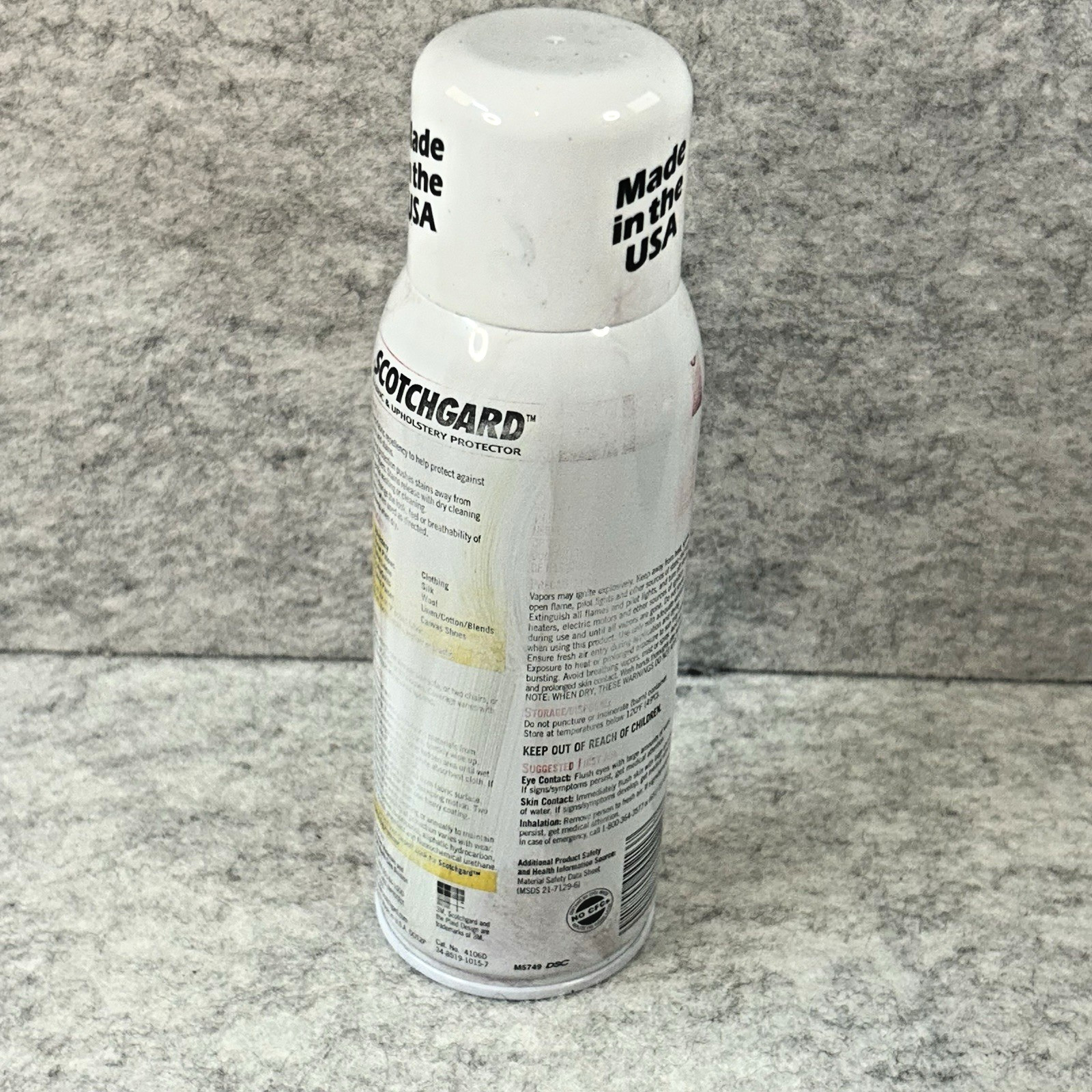 Scotchgard Fabric & Upholstery Protector, 95-100% Full, Discontinued (2007)