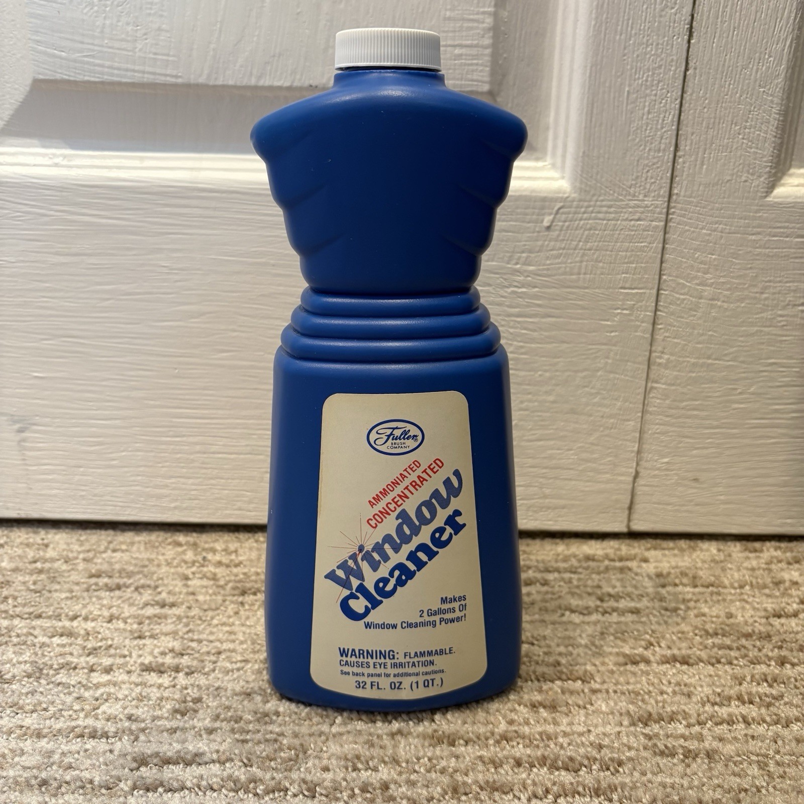 Vintage Fuller Brush Company Ammoniated Concentrated Window Cleaner – 85% Full