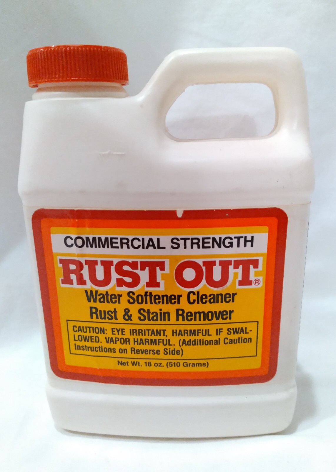 Commercial Strength RUST OUT Water Softener Cleaner Rust & Stain Remover 18 oz